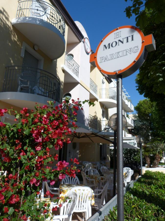 Hotel Monti Riccione Dış mekan fotoğraf